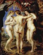 Peter Paul Rubens The Three Graces oil painting on canvas